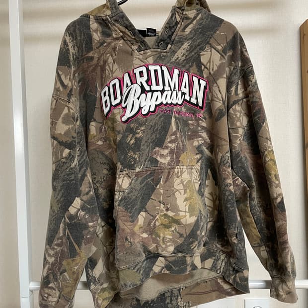 Pennant 리얼트리 카모 후드티 L