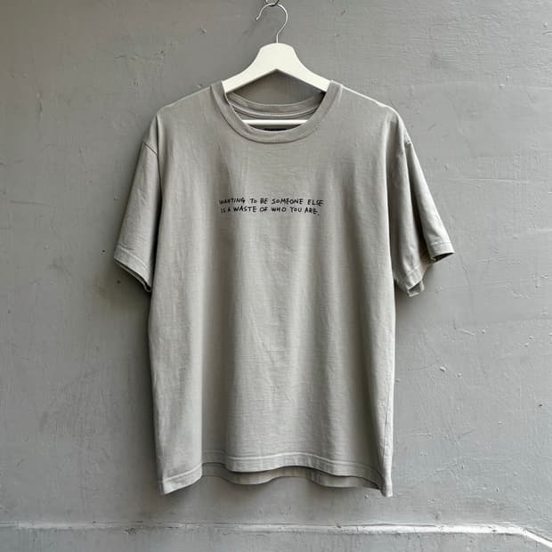Kurt Cobain‘s Quote Tee by Neighborhood