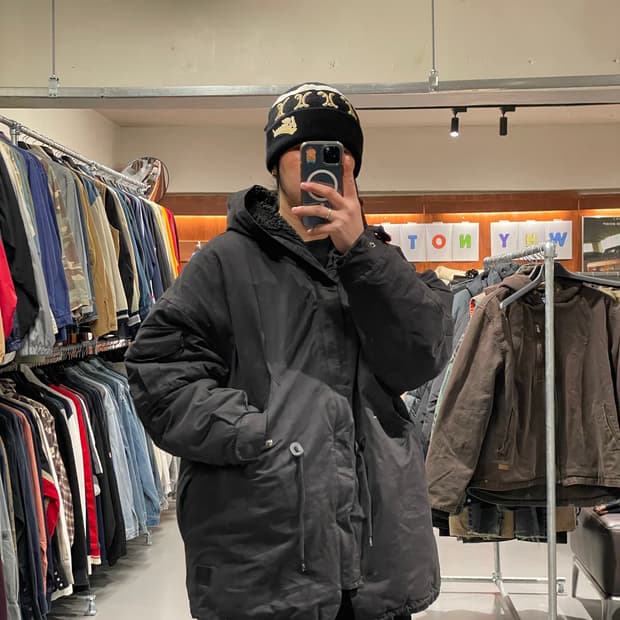 ZARA 쉐르파 야상 후드 자켓