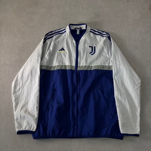 100 아디다스 유벤투스 우븐 나일론 자켓  