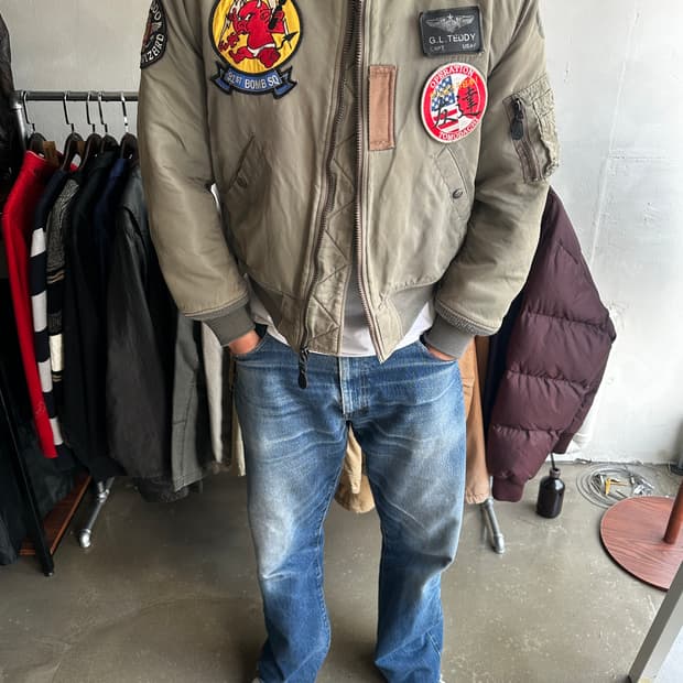 TED COMPANY 테드컴퍼니 MA-1 Flight Jacket