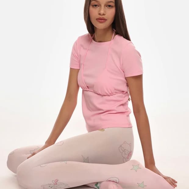 [XS/S,M/L]샌디리앙 26ss TIGHTS 타이즈/핑크