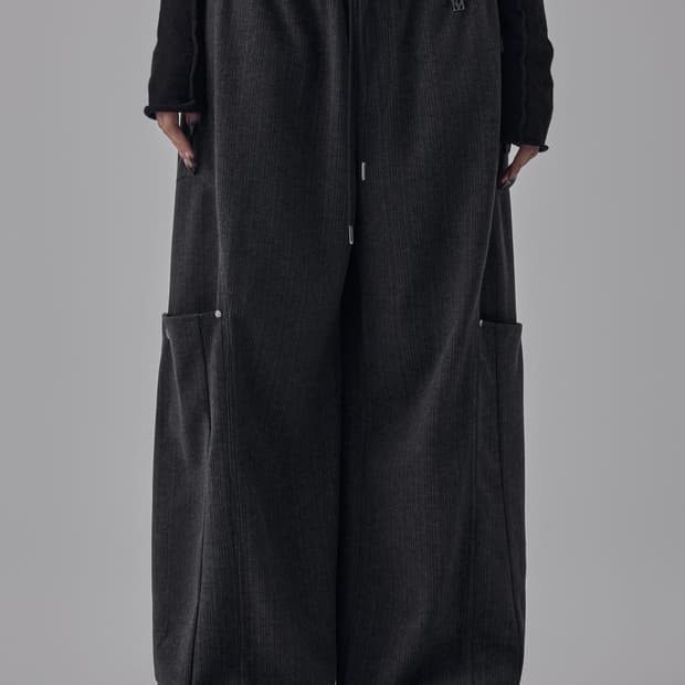 트리밍버드 Brushed Cargo Stripe Pants 