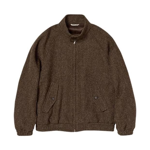 3) 오라리 라마 셔틀랜드 울트위드 블루종 브라운