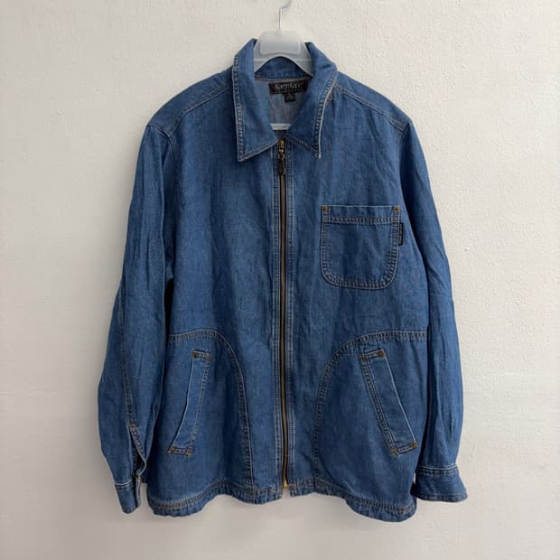 Karen Kane 데님 블루종 자켓(L)