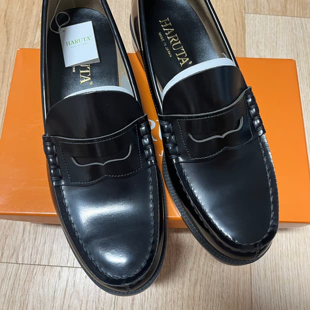 하루타 906 블랙 로퍼 팜니다
