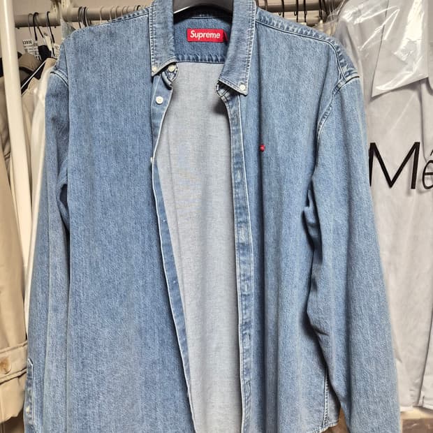 23FW 슈프림 스몰박스 데님셔츠