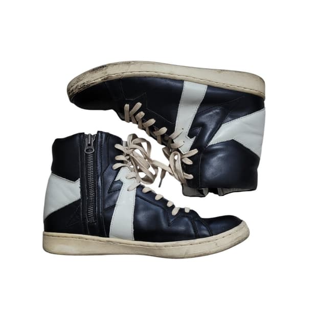 Leather high top