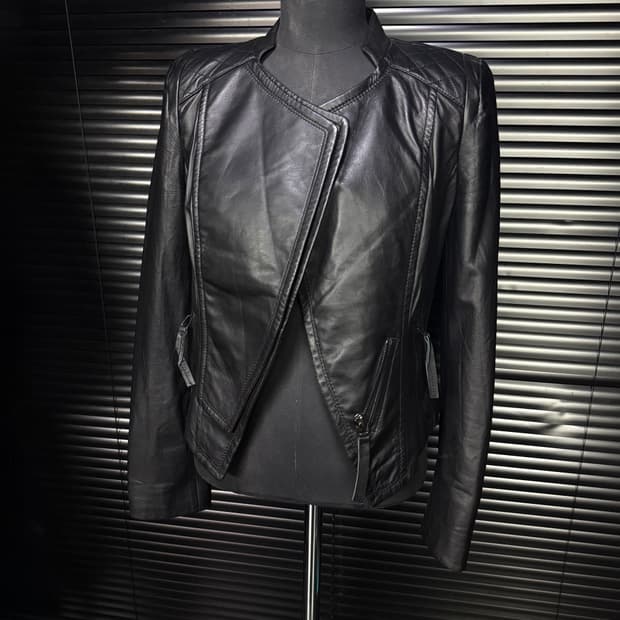 꼬르젠 퀄팅 양가죽 레더 바이커 라이더 자켓 고스 펑크 고딕 로리 갸루 