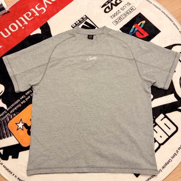 [L] 코르테이즈 HMP 반팔티 그레이