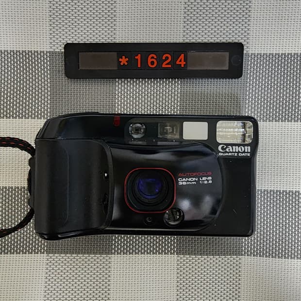 캐논 오토보이 3 데이터백 필름카메라