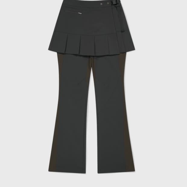 W Layered Skirt Pants sunlove
