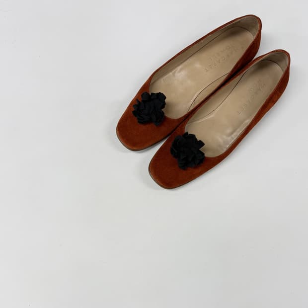 Margaret Howell detachable brooch flats