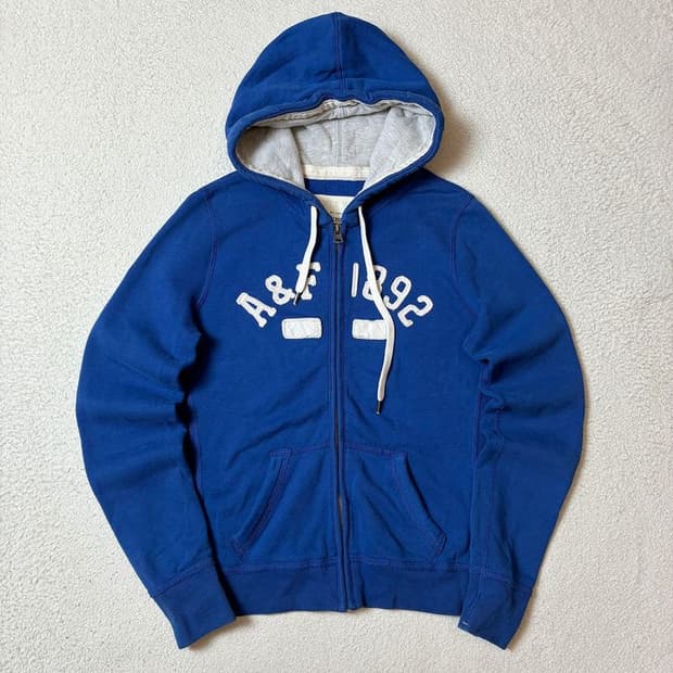 아베크롬비 00's Y2K 자수 로고 후드 집업 PN7314