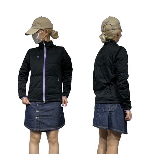 아디다스 블랙 바람막이 트랙 자켓 S