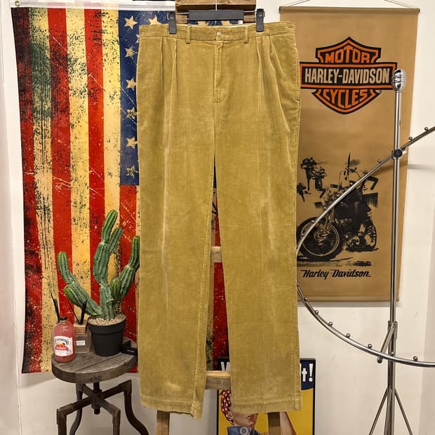 폴로 랄프로렌 와이드웨일 클래식 코듀로이 팬츠 N86