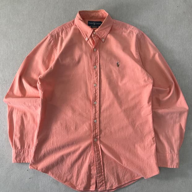 100 폴로랄프로렌 코튼 커스텀핏 셔츠