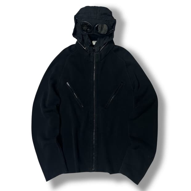 CP Company BK 바이커 니트 집업 