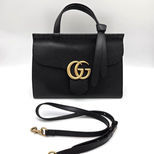 구찌GG마몽 토트 탑핸들 421890