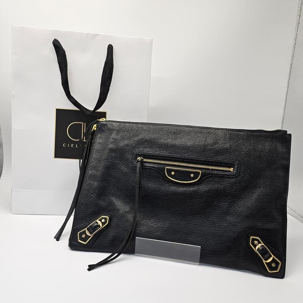 발렌시아가 모터 클러치백 (이너백포함)