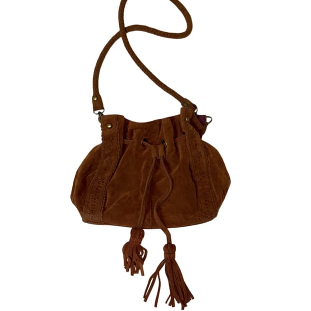 보헤미안 포켓 버킷백