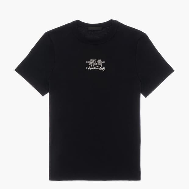 (XS) 헬무트랭 postcard 베이비 티셔츠 여성 (새상품)