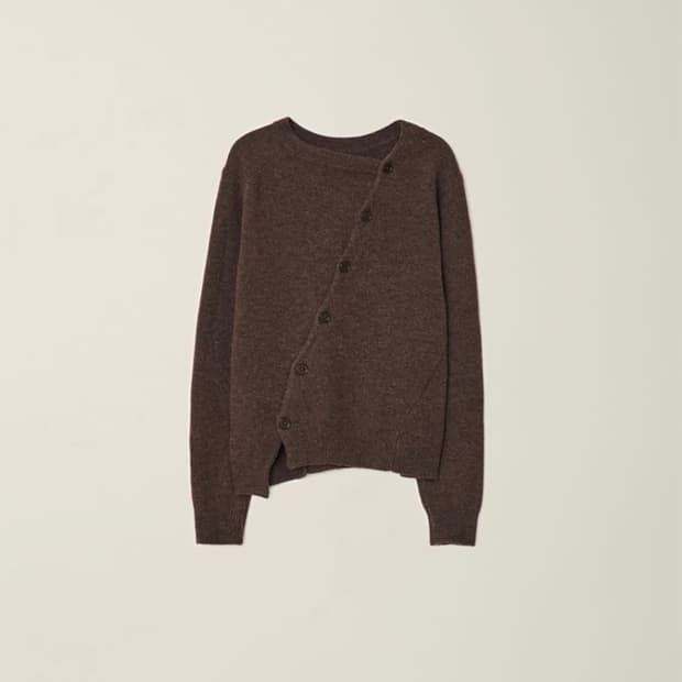 누마레 가디건 브라운 L