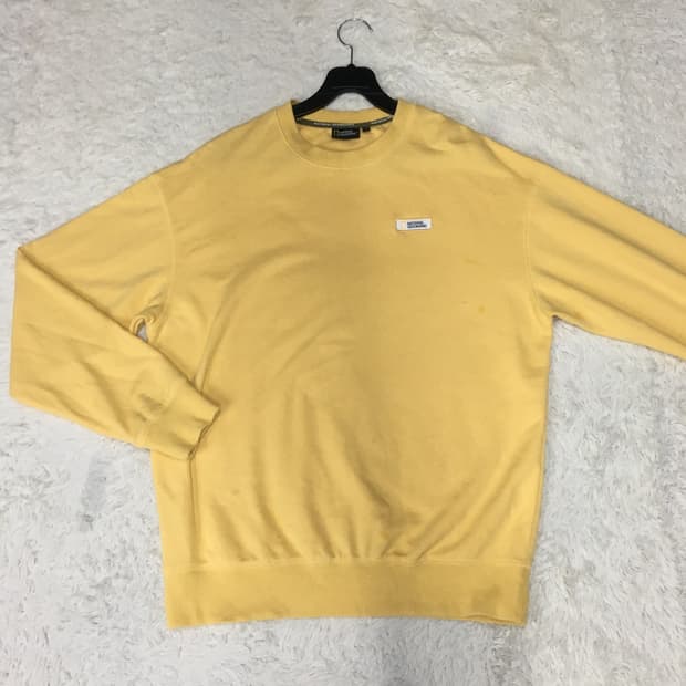 내셔널지오그래픽 스몰로고 맨투맨 DD12