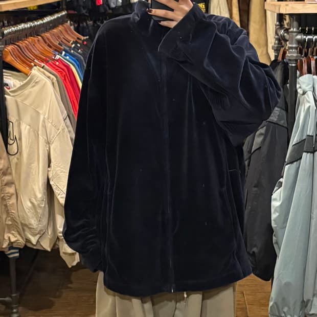 [HI] VTG 벨벳져지 네이비