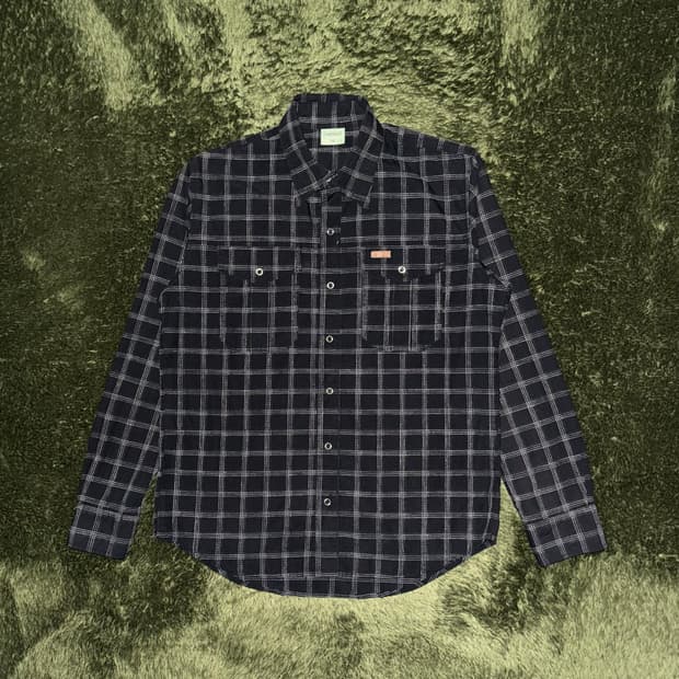 [M] Carhartt 칼하트 재팬 릴리즈 윈도우페인 체크 워크 셔츠