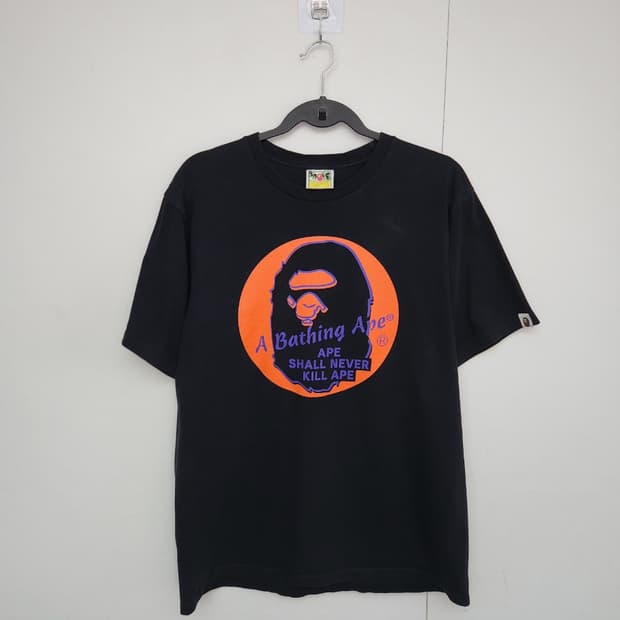 [BAPE 베이프] 100 남 반팔 티셔츠