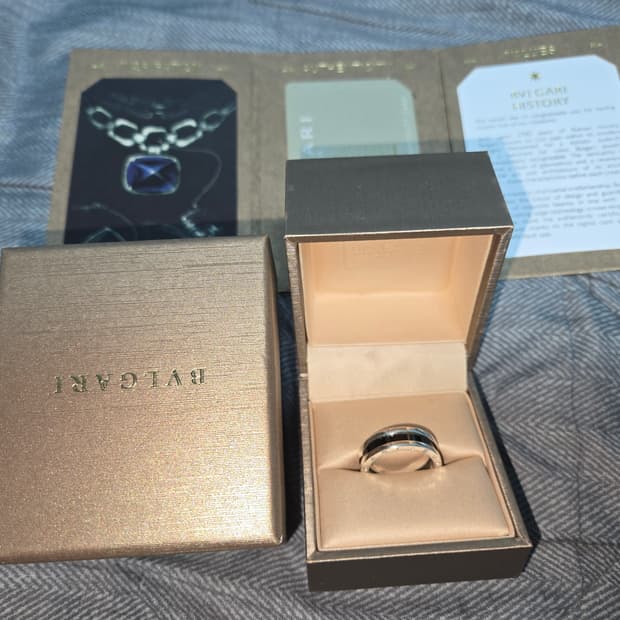 불가리 세이브더칠드런 반지 60호