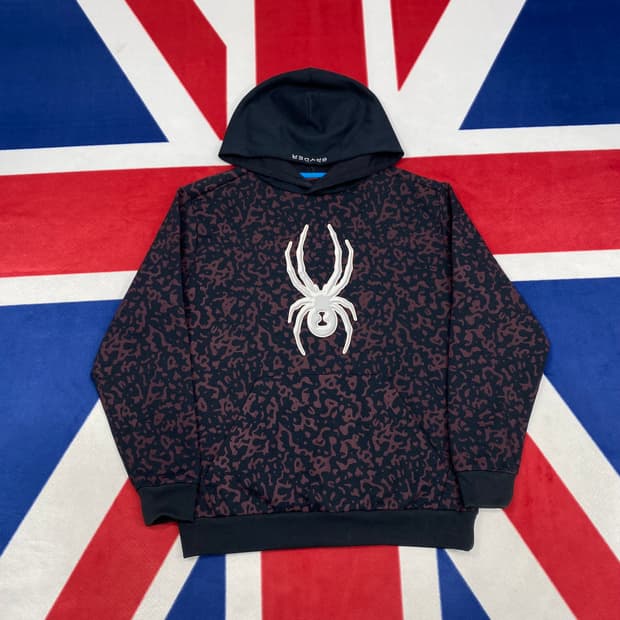 스파이더 후드티 M 실측 L -XL 