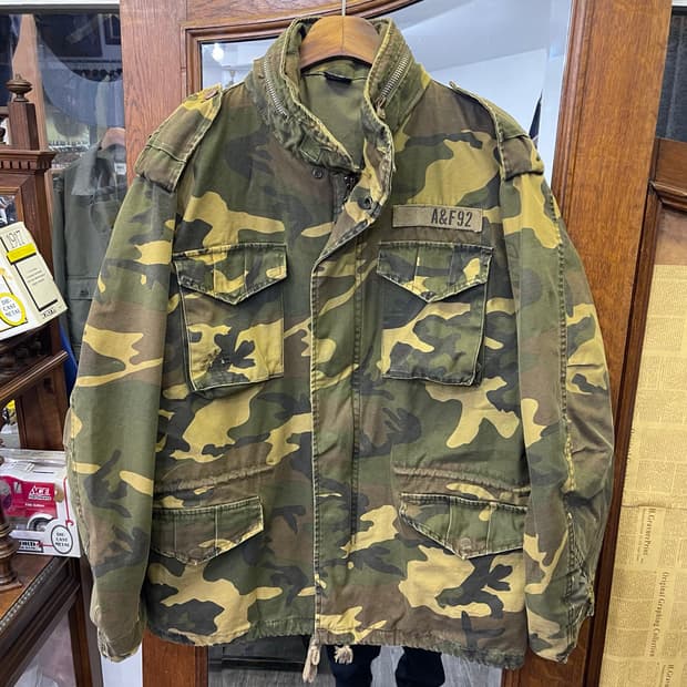 00's 아베크롬비 M-65 카모 필드 자켓