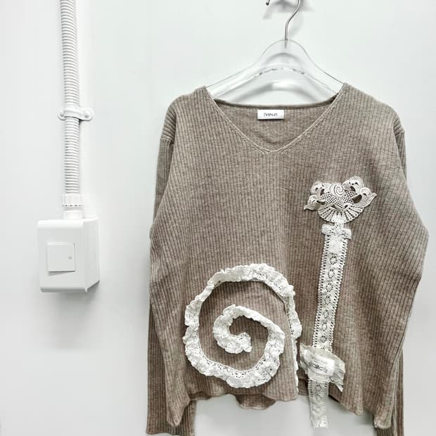 Lace Spiral Knit