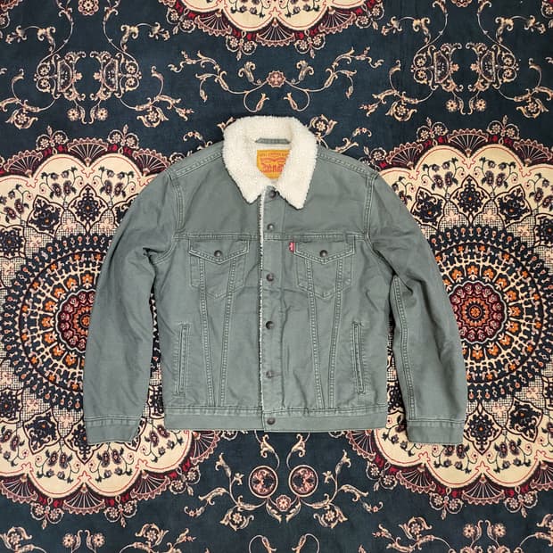 리바이스 쉐르파 데님 자켓 (S)