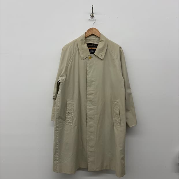 버버리 베이지 롱 트렌치 코트 M