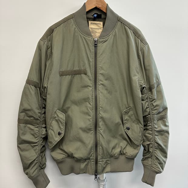 H&M 투웨이 밀리터리 봄버 자켓