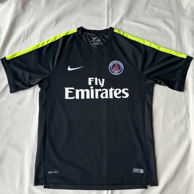 나이키 파리생제르망 PSG 13-14 트레이닝 반팔 져지 XL