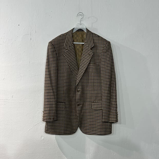 YSL 입생로랑 체크자켓 95-100
