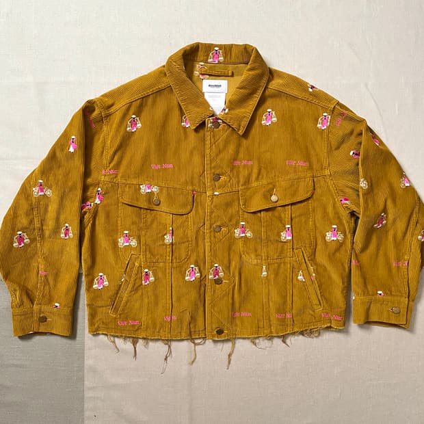 더블렛 베트남자수 코듀로이 자켓 doublet 20aw