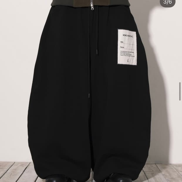 뉴치프시크dp 스웻팬츠 블랙