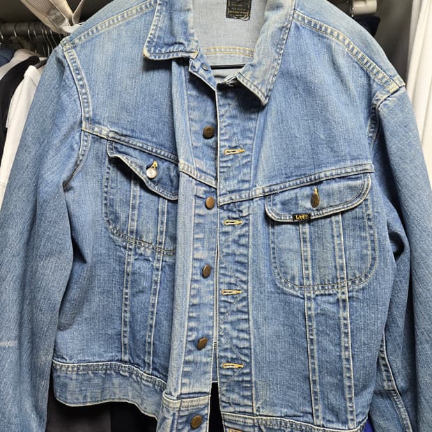 60s-70s LEE 101j 데님 자켓