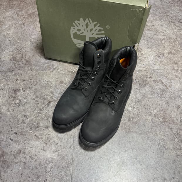 팀버랜드 6인치 프리미엄 블랙 260 