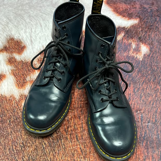 [43] 닥터마틴 빈티지 1460 스무스 8홀 워커 다크그린
