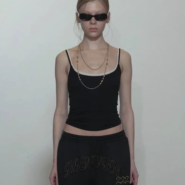 스컬프터 my go to tank top L