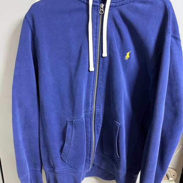 폴로랄프로렌 후드집업 퍼플블루 (3XL)