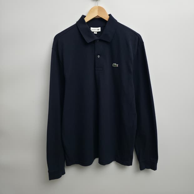 [XL] 라코스테 네이비 긴팔 카라티
