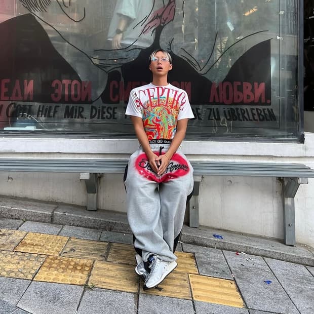 [1]텐더퍼슨 그레이 스웻 팬츠