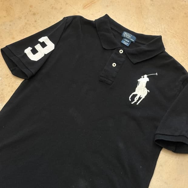 폴로 빅포니 블랙화이트 